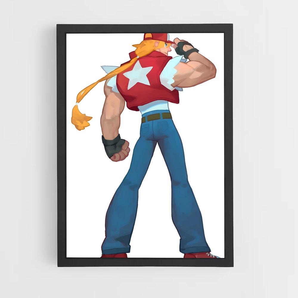 Poster Captain Legend – affiche Super Smash Bros (vue 2)